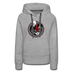 Just Joe Women’s Premium Tour Hoodie - heather grey