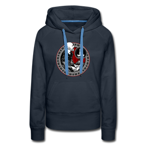 Just Joe Women’s Premium Tour Hoodie - navy