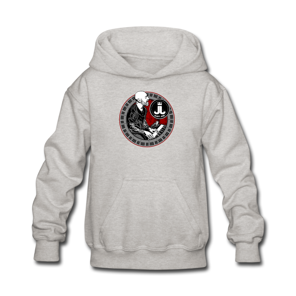 Just Joe Kids' Tour Hoodie - heather gray