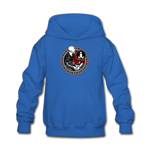 Just Joe Kids' Tour Hoodie - royal blue