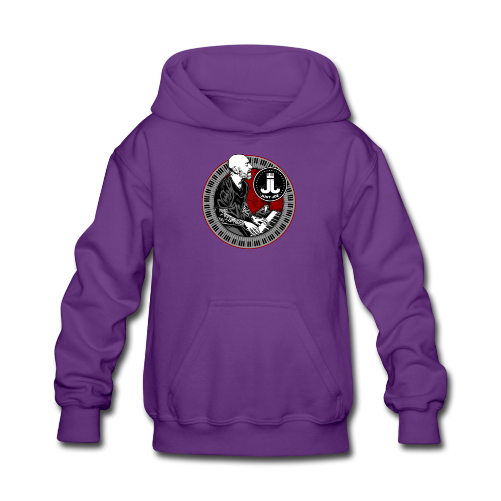 Just Joe Kids' Tour Hoodie - purple