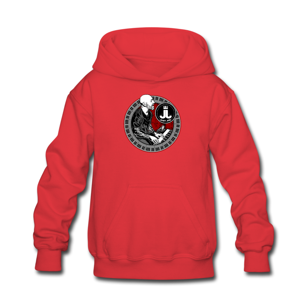 Just Joe Kids' Tour Hoodie - red