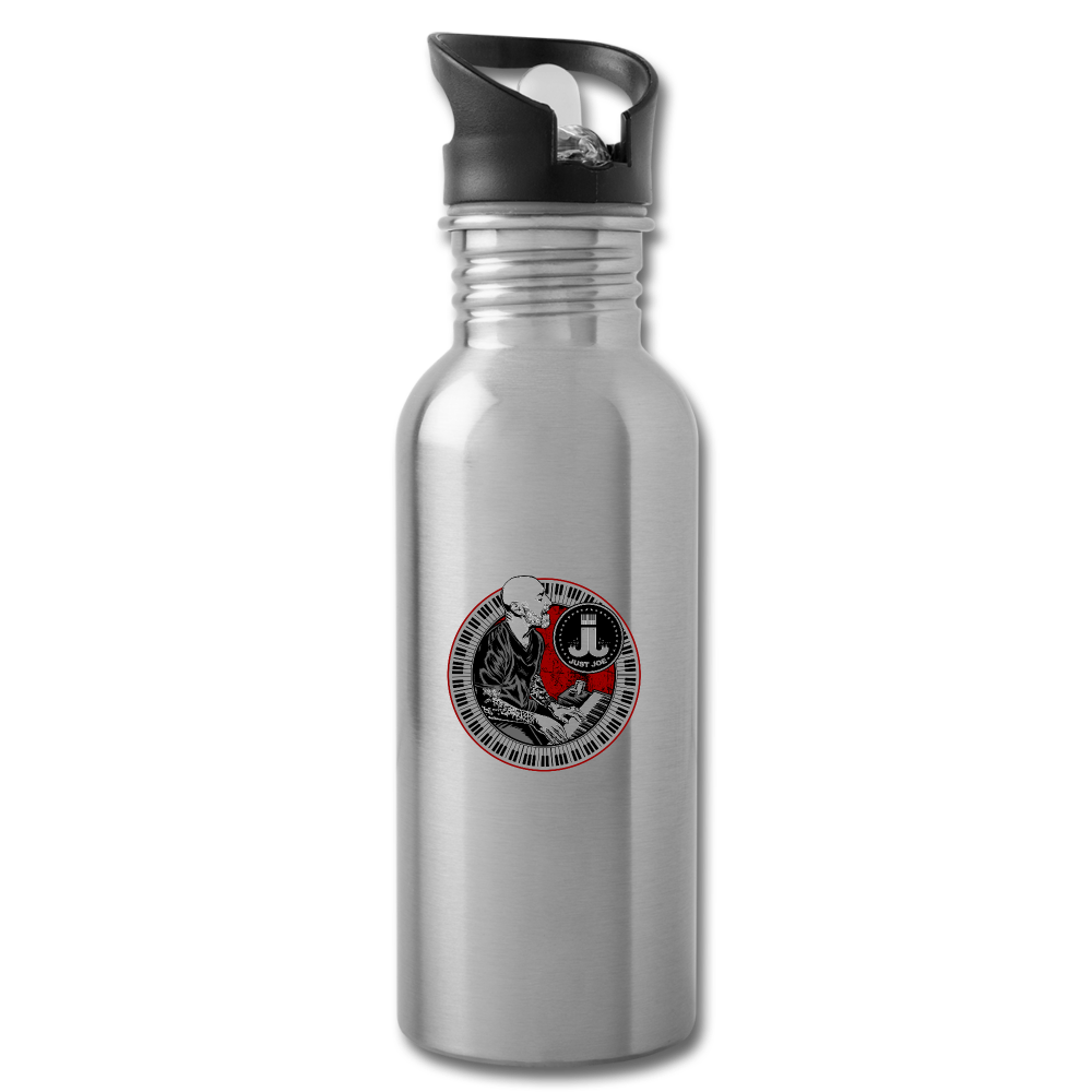 Just Joe Tour Water Bottle - silver